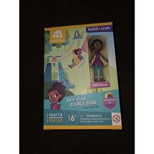 Goldie blox build and craft sky high cable car STEM toy doll playset new in box